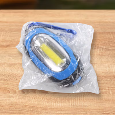 TaffLED Senter LED Mini COB 25 Lumens dengan Carabiner - BM-9402 - Blue — gambar 5