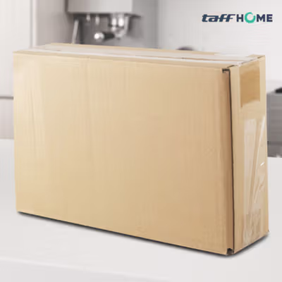 TaffHOME Kotak Penyimpanan Alat Makan Kitchen Utensil Box - HCH-006 - Black White — gambar 5