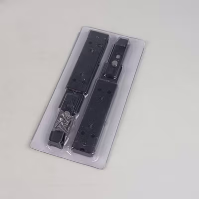 XIDA Bracket Siku Rak Dinding Penyangga Stainless Steel 60kg 2 PCS 8 Inch - NED-6112 - Black — gambar 5