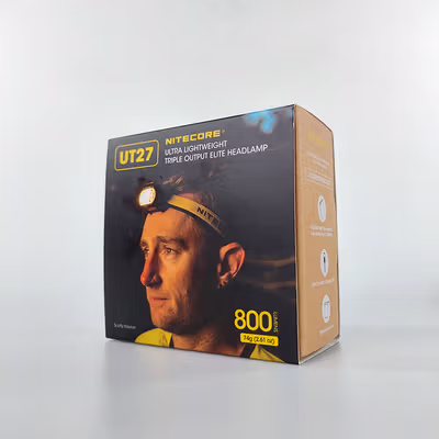 NITECORE Senter Kepala Headlamp LED Triple Light IP66 800 Lumens - UT27 Pro - Black — gambar 5