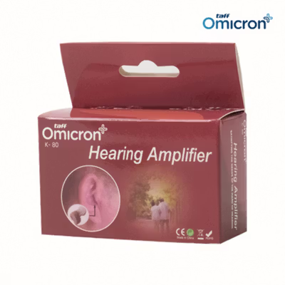TaffOmicron Alat Pengeras Suara Earbud Wireless Elderly Hearing Aid - K-80 - No Color — gambar 5