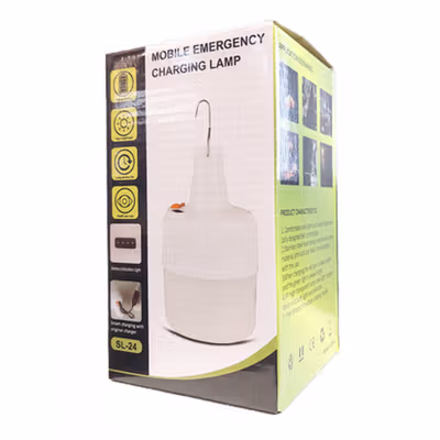 OOBEST Lampu LED Camping Tenda Solar Waterproof Cool White with Remote - SL-24 - White — gambar 5