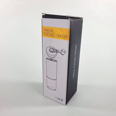 Damisu Alat Penggiling Kopi Manual Coffee Grinder Adjustable - DSU-17 - Brown — gambar 5