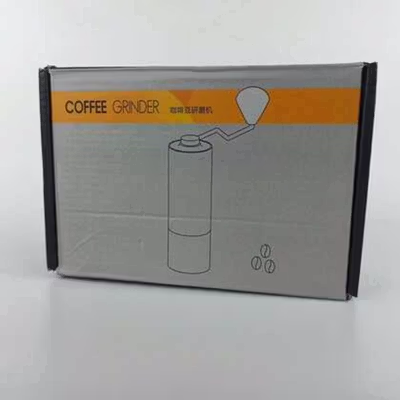 One Two Cups Penggiling Kopi Manual Coffee Grinder Burr Stainless - KF-15 - Black — gambar 5