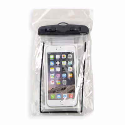 AUW Kantong Casing Anti Air Smartphone Waterproof 6 Inch - ABS175-100 - Black — gambar 5