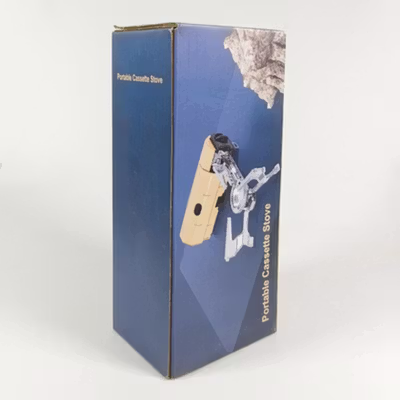 TaffSPORT Kompor Gas Portable Lipat Mini 1 Burner Camping Stove - PYB-DKS1001 - Khaki — gambar 5
