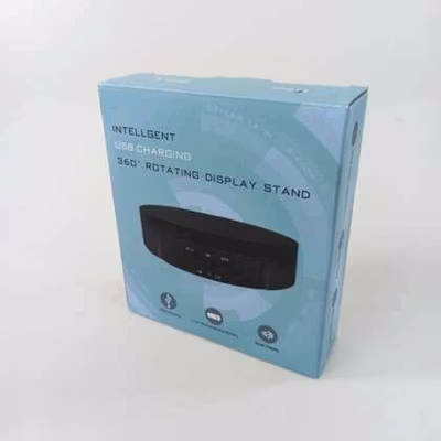 Alas Putar Fotografi Rotating Display Stand Turntable 6in1 14.5cm - QM1047 - Black — gambar 5