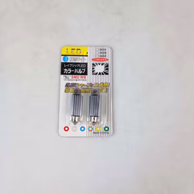 LuxStar Lampu Interior Mobil LED SMD 5050 Cool White 12V 2 PCS - White — gambar 5