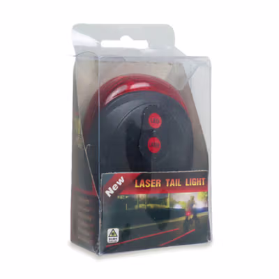 TaffLED Lampu Belakang Sepeda Tail Light Laser LED Waterproof - DW-681 - Red — gambar 5