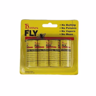 Hunters FLY Lem Perangkap Nyamuk Lalat Paper Strip Strong Glue 4 PCS - ZF-6001 - Yellow — gambar 5