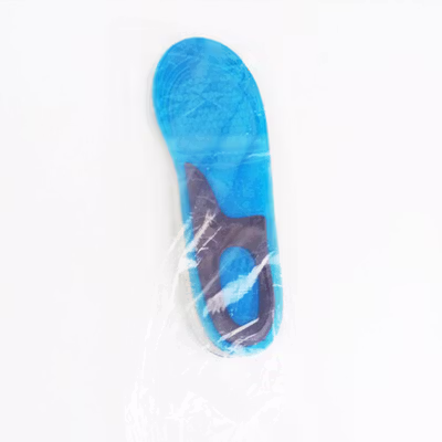 DADIJIER Insole Sepatu Alas Kaki Orthopedic Shock Absorb Gel S - KYL - Blue — gambar 5