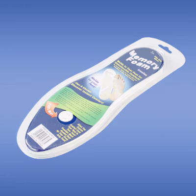 Insole Sepatu Alas Kaki Orthopedic Memory Foam 1 Pasang - L3 - No Color — gambar 5