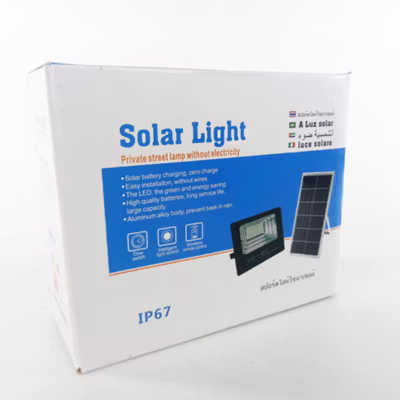 Mantianxing Lampu Dinding Solar LED Outdoor Light IP67 45W Cool White - MA457 - Black — gambar 5