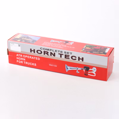 HEYVO Klakson Trompet Truk Mobil Loud Air Horn 150dB 12V - TZ-318 - Black — gambar 5