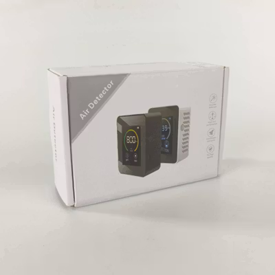 KKMOON Alat Detector CO2 Sensor PPM Meter Gas Analyzer Thermometer - M8 - Black — gambar 5