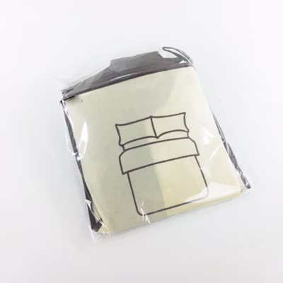 TIENDA Tas Penyimpanan Baju Selimut Multifungsi Duffel Organizer Bag - T50 - Brown — gambar 5
