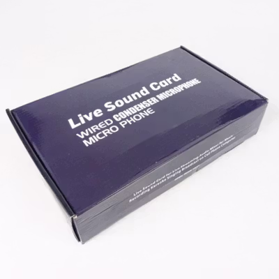 TaffSTUDIO Mixer Audio External Sound Card Live Phantom Power 48V - Q7 - Black — gambar 5