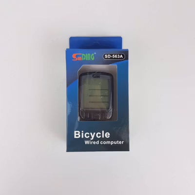 SunDING Speedometer Sepeda Digital Odometer Backlight LCD Waterproof - SD-563A - Black — gambar 5