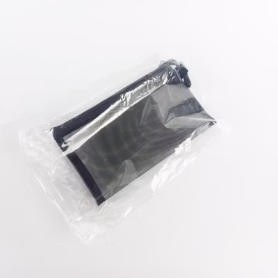 ZANZAN Tempat Pensil Jaring Mesh Pencil Case Zipper Storage - Z20 - Black — gambar 5