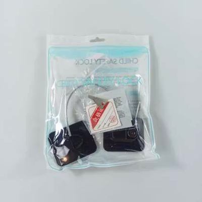 EUDEMON Kunci Pengaman Pintu Kulkas Multifungsi Adhesive Safety Lock - F3Q - Black — gambar 5