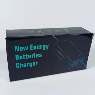 DIXSG Adaptor Charger Baterai Skuter Sepeda Listrik 48-59V 2.8A - 48V20AH - Black — gambar 5