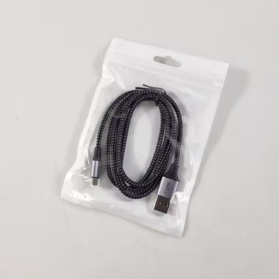 TOPK Kabel Charger USB Data Multifungsi Fast Charging Braided 3A 1M USB Type C - AN10 - Black — gambar 5