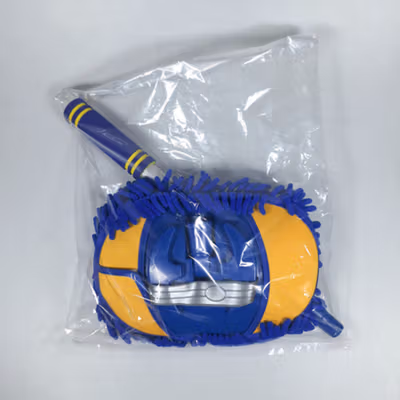 Byfa Tongkat Microfiber Alat Cuci Mobil Wool Microfiber Car Wash 102cm - BH-22 - Blue — gambar 5