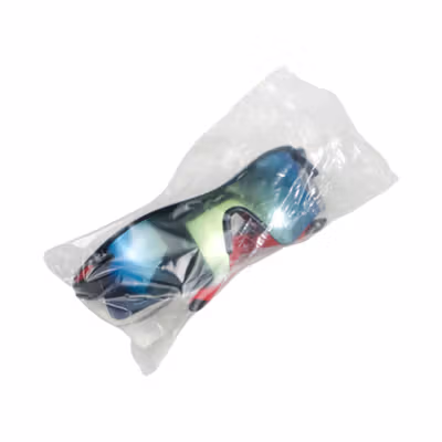 OULAIOU Kacamata Sepeda Lensa Mercury Cycling Sunglasses - 9181 - Black/Blue — gambar 5