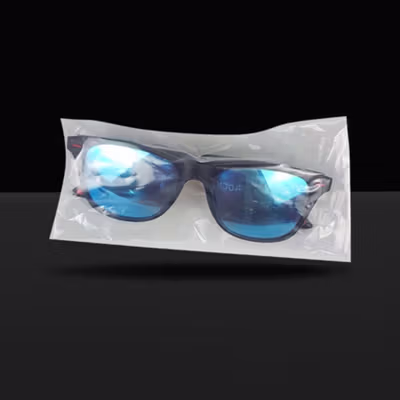 AOFLY Kacamata Pria Wayfarer Polarized UV Sunglasses - P21 - Black/Blue — gambar 5