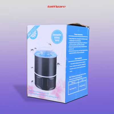 Taffware Perangkap Nyamuk UV LED 3D Bionic Mosquito Repellent - 139 - Black — gambar 5