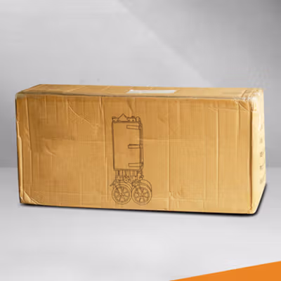 VILLVALD Troli Barang Lipat Camp Wagon Big Wheel 600D Oxford PVC - CH-35 - Black — gambar 5