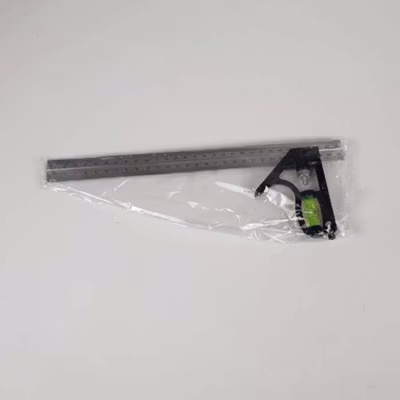 Taffware Mistar Penggaris Siku Adjustable Angle Ruler Waterpass 305mm - ZEAST - Black — gambar 5