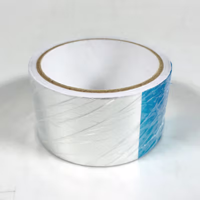 TaffPACK Lakban Aluminium Foil Tape 0.06mm Tahan Panas Anti Bocor 10M 50mm - YX10 - Silver — gambar 5