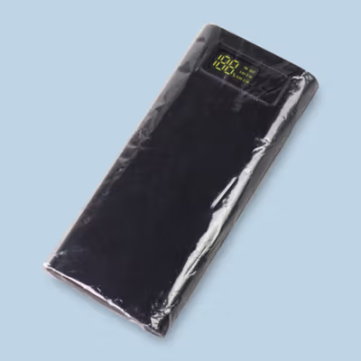 Kebidumei Power Bank DIY Case Dual USB Port 8 PCS 18650 Flat Top - S8 - Black — gambar 5