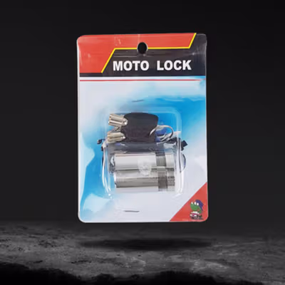 DEYIOU Gembok Sepeda Motor Cakram Moped Disc Brake Zinc Alloy - P1318 - Silver — gambar 5