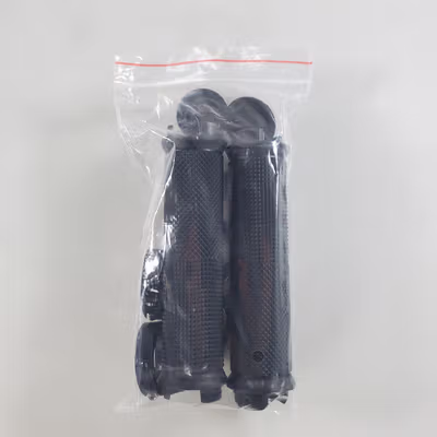 TaffSPORT Handgrip Sepeda Universal Tutup Setang Anti Slip Handlebar - CL8455 - Black — gambar 5