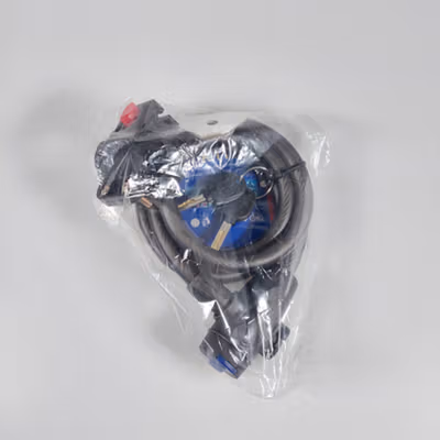 TaffGUARD Kunci Gembok Sepeda Kabel Waterproof Flexible 1.2M - GT20 - Black — gambar 5