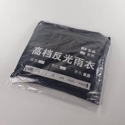 Rhodey Jas Hujan Setelan Motor Dewasa Visor PVC Waterproof Raincoat XXXXL - T1 - Black — gambar 5