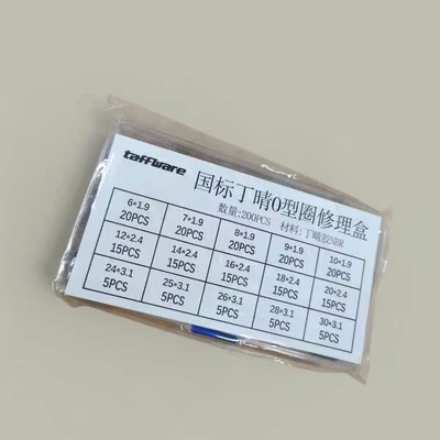 Taffware Karet Rubber O-Ring Seal Tightening Multifungsi 200 PCS - E436 - Black — gambar 5