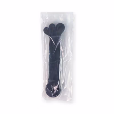 TaffSPORT Resistance Band Pull Up Fitness Gym Yoga Pilates Latex Size L - Y66OR - Black — gambar 5