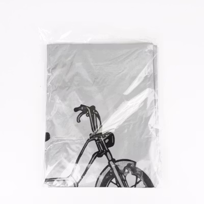 TaffSPORT Sarung Motor Sepeda Waterproof Parasut Bike Cover 200x100cm - CV200 - Gray — gambar 5