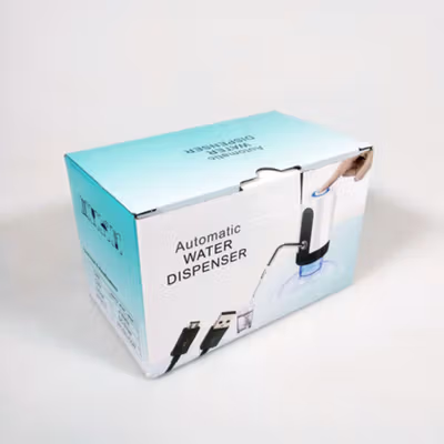 TaffHOME Pompa Elektrik Air Minum Galon Dispenser Rechargeable - K1 - Black — gambar 5