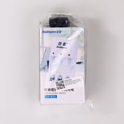 Doublepow Charger Baterai Rechargeable 3 Slot AA AAA with AA 3 PCS - DP-B33 - White — gambar 5
