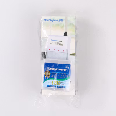 Doublepow Charger Baterai Rechargeable 4 Slot AA AAA with AAA 4 PCS - DP-B02 - White — gambar 5