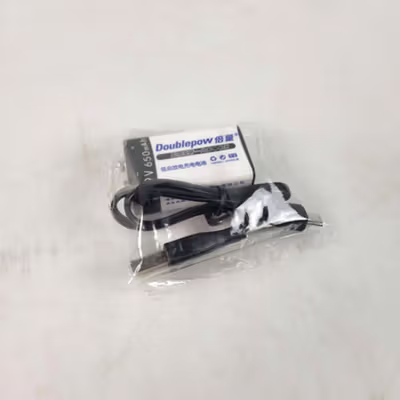 Doublepow Baterai Rechargeable 9V Li-Ion 650mAh 1 PCS - DP-9V6 - Black/Blue — gambar 5
