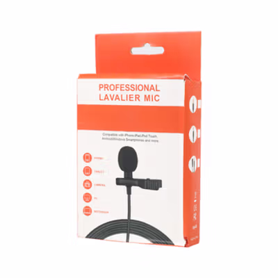 Taffware Mikrofon Professional Lavalier Microphone Clip 3.5mm - Q10 - Black — gambar 5
