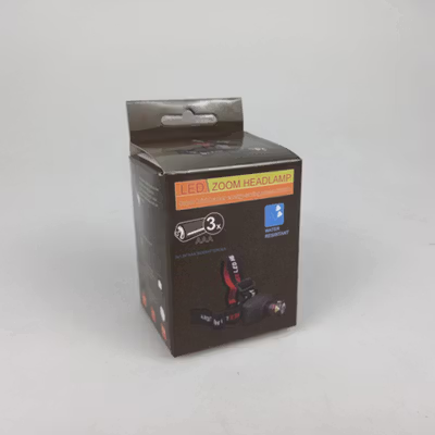 ASB Senter Kepala Headlamp Flashlight Waterproof Zoom 3W - TK17 - Black — gambar 5