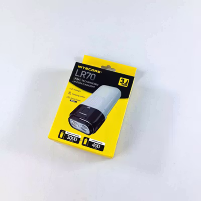 NITECORE Senter Camping LED Power Bank Waterproof IP67 3000 Lumens - LR70 - Black White — gambar 5