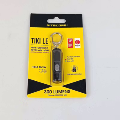 NITECORE TIKI LE Senter LED OSRAM P8 Waterproof IP66 300 Lumens - IP66 - Black — gambar 5