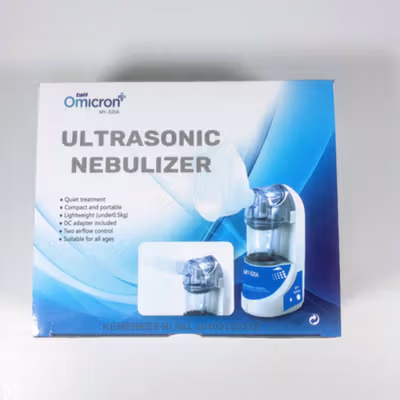 TaffOmicron Alat Terapi Pernapasan Ultrasonic Nebulizer Atomizer - MY-520A - White — gambar 5